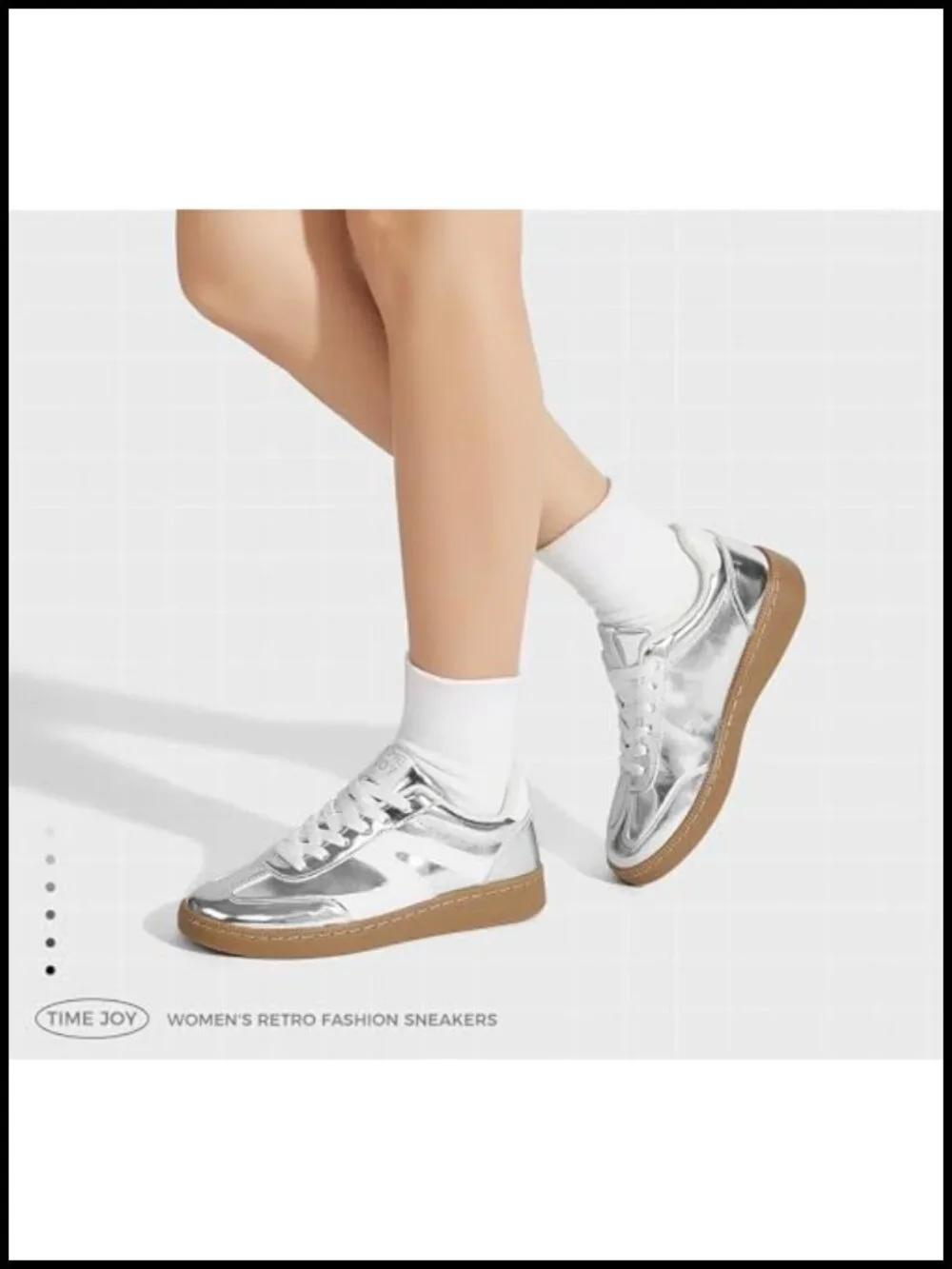 Vintage Leather & Suede Patchwork Sneakers with Cushion Insole Non-Slip Retro